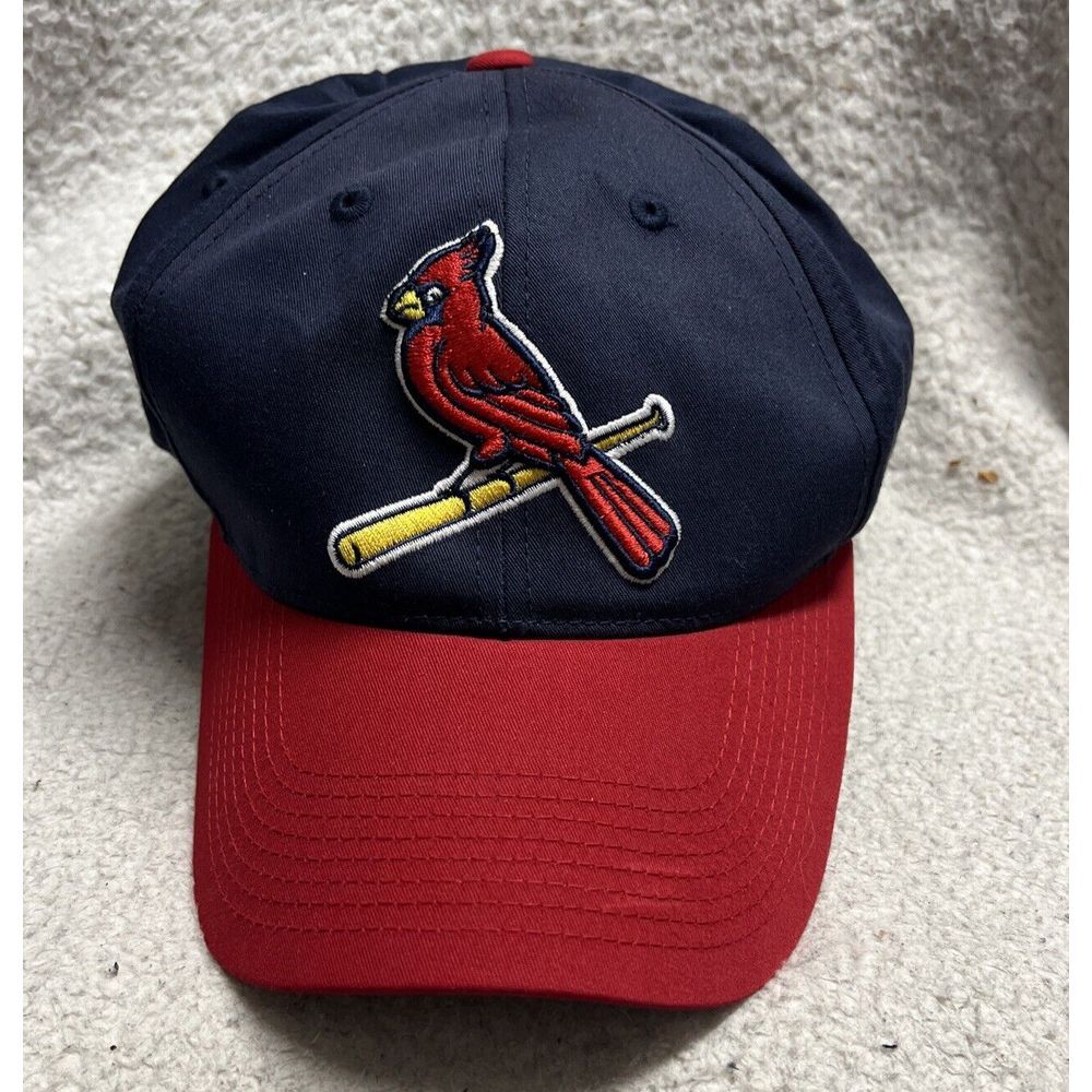 St. Louis Cardinals STL MLB‎ Authentic Fitted Cap Hat Hook & Loop Back Size S-M